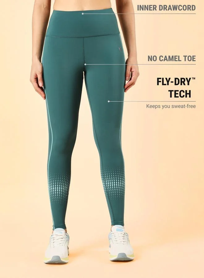 Cult  Women Teal Energy Map Printed Leggings for Women | Best Price UAE